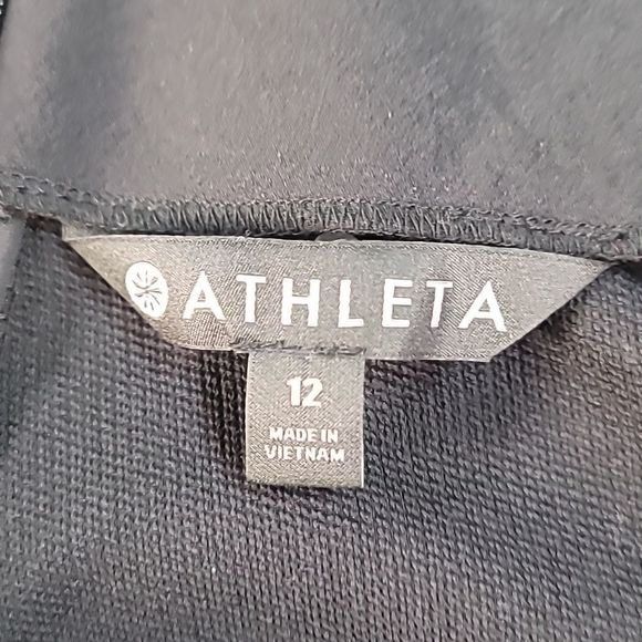 Athleta Black Wander Slim Ankle Pant Size 12 Style 405534 Super Cute & Slimming - Picture 8 of 10